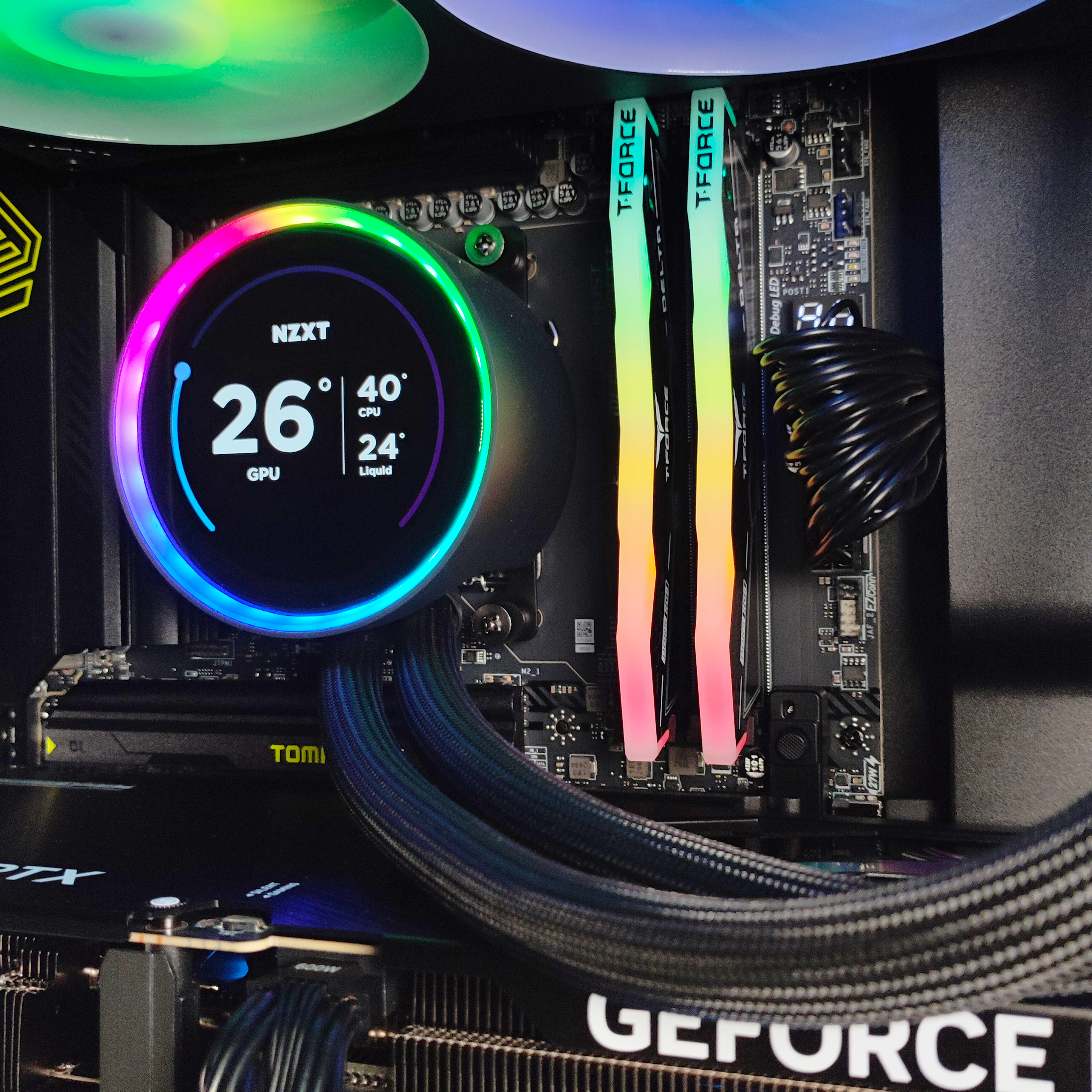 King Mod Systems - Computador King Mod Gamer-PC NZXT Ryzen 7 9800X3D 32GB DDR5 2TB RTX 5070 Ti WiFi W11