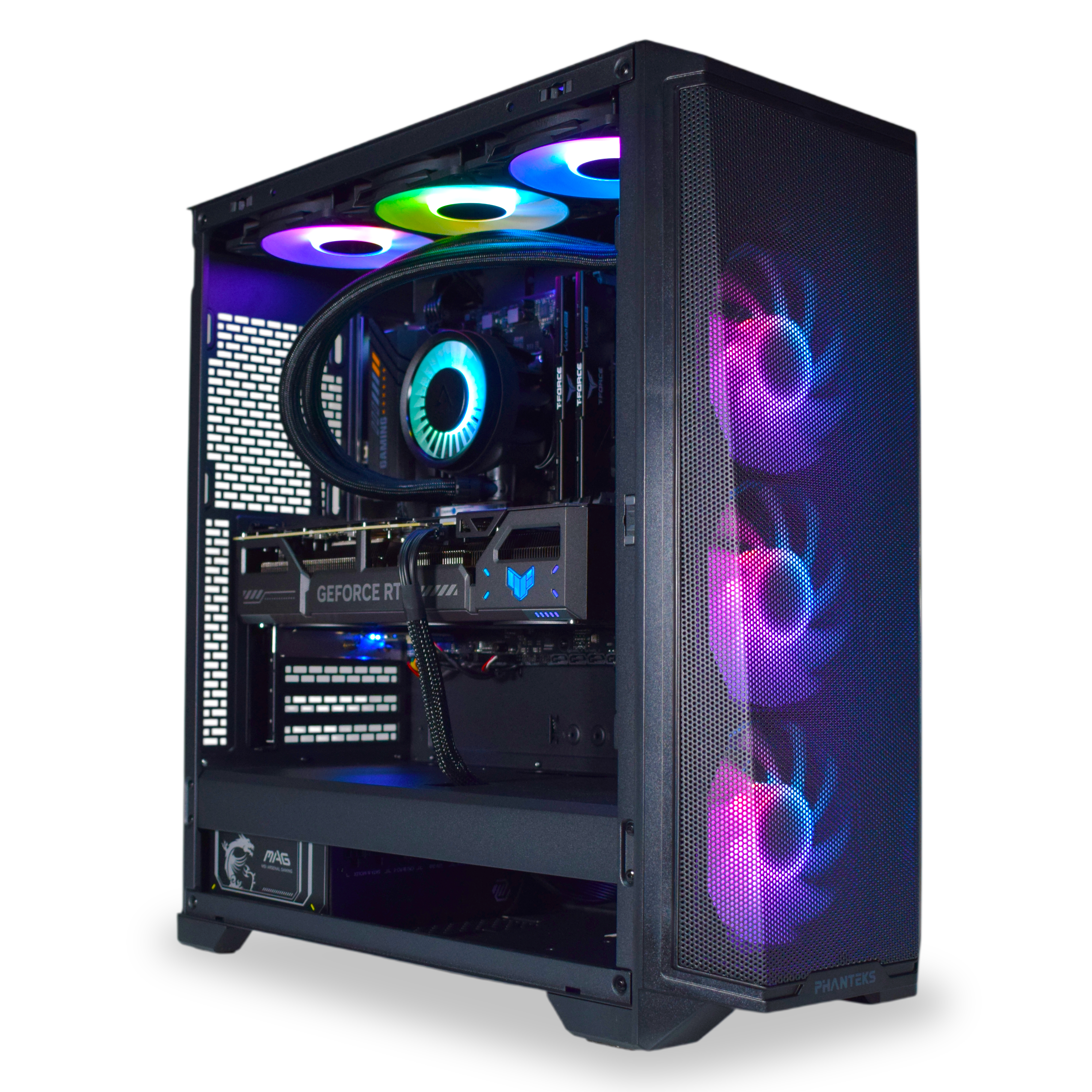 King Mod Systems - Computador King Mod Gamer-PC Powered by ASUS Ryzen 7 7800X3D 32GB DDR5 2TB RTX 5070 WiFi W11