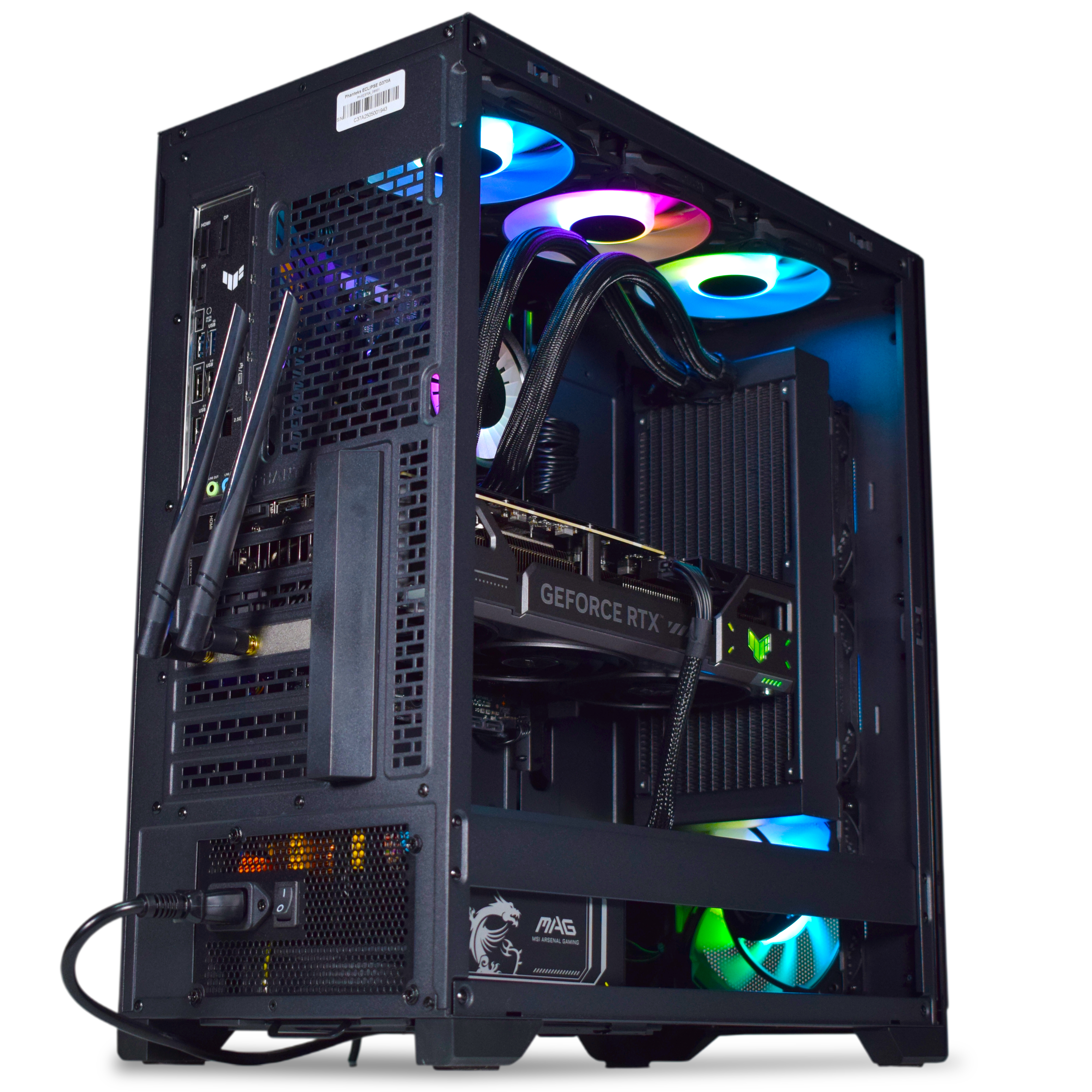 King Mod Systems - Computador King Mod Gamer-PC Powered by ASUS Ryzen 7 7800X3D 32GB DDR5 2TB RTX 5070 WiFi W11