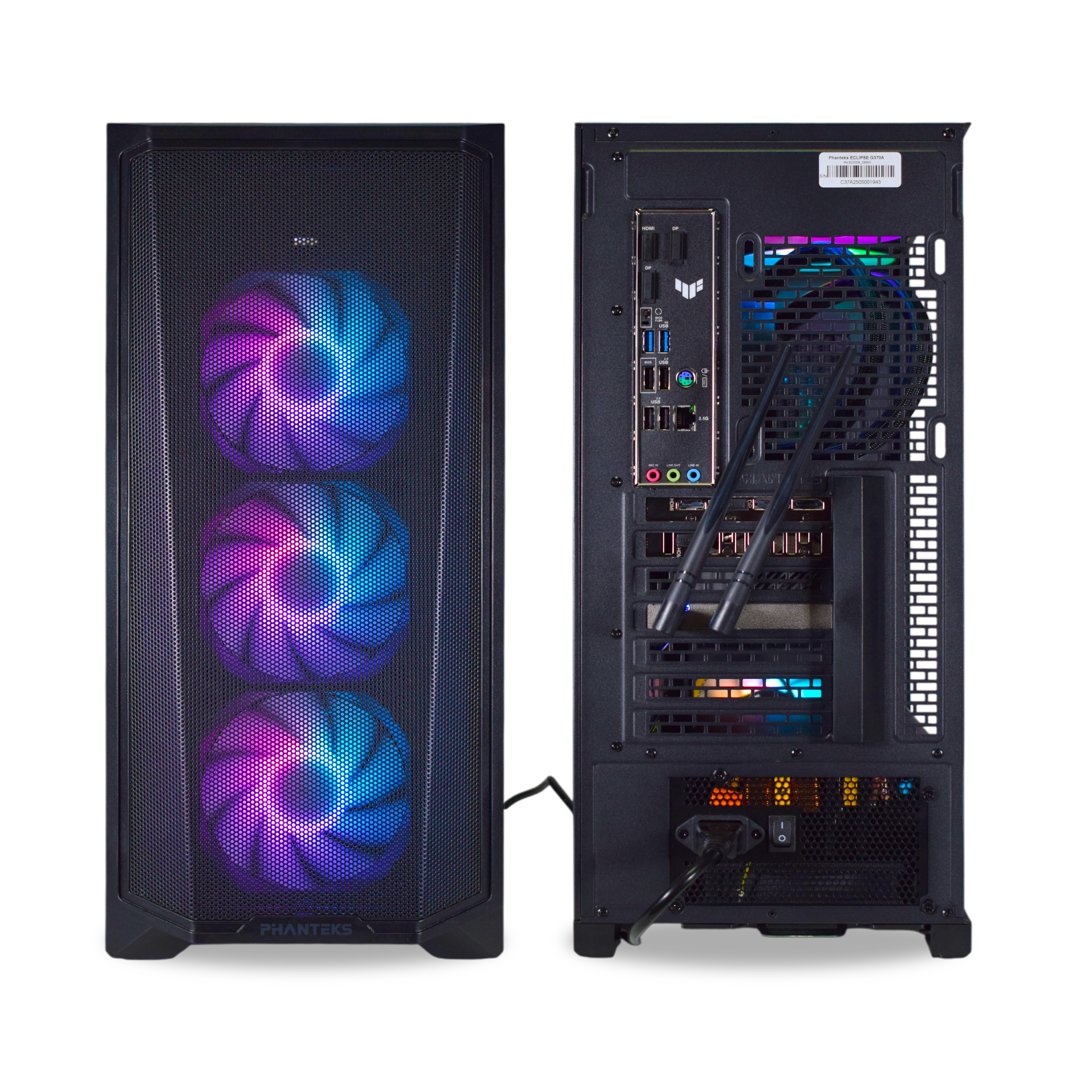King Mod Systems - Computador King Mod Gamer-PC Powered by ASUS Ryzen 7 7800X3D 32GB DDR5 2TB RTX 5070 WiFi W11