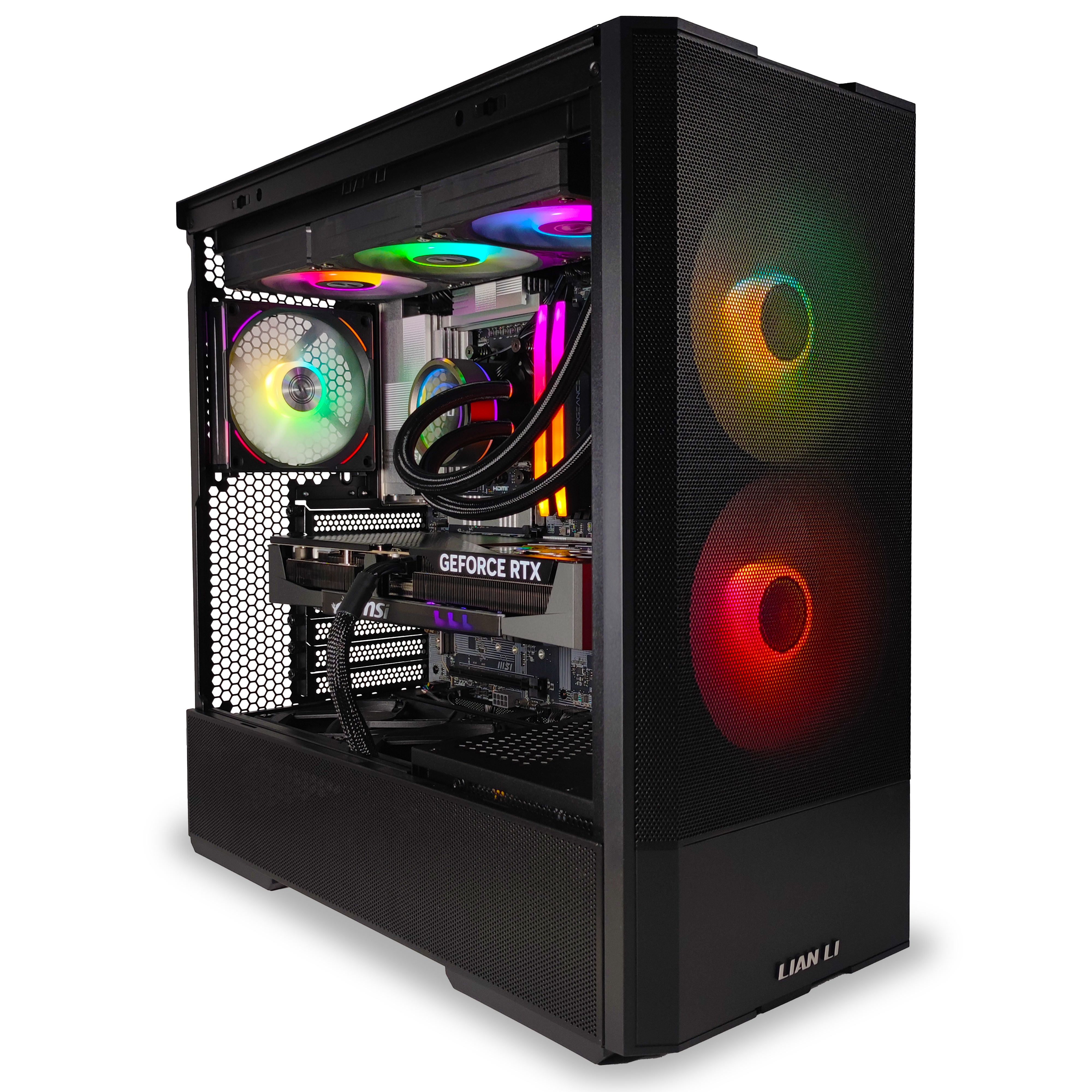 King Mod Systems - Computador King Mod Gamer-PC Ryzen 7 9800X3D 32GB DDR5 2TB RTX 5080 WiFi W11