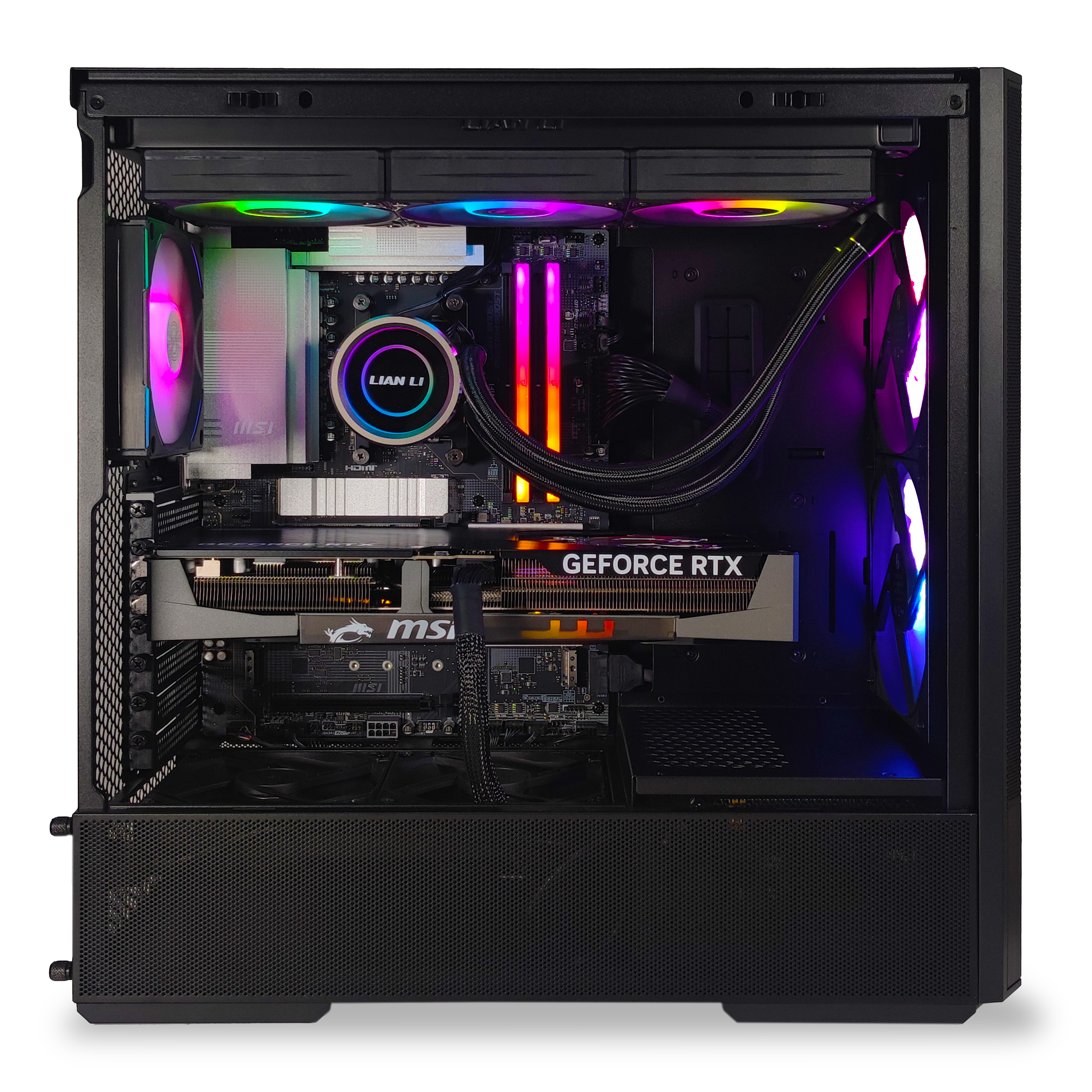 King Mod Systems - Computador King Mod Gamer-PC Ryzen 7 9800X3D 32GB DDR5 2TB RTX 5080 WiFi W11