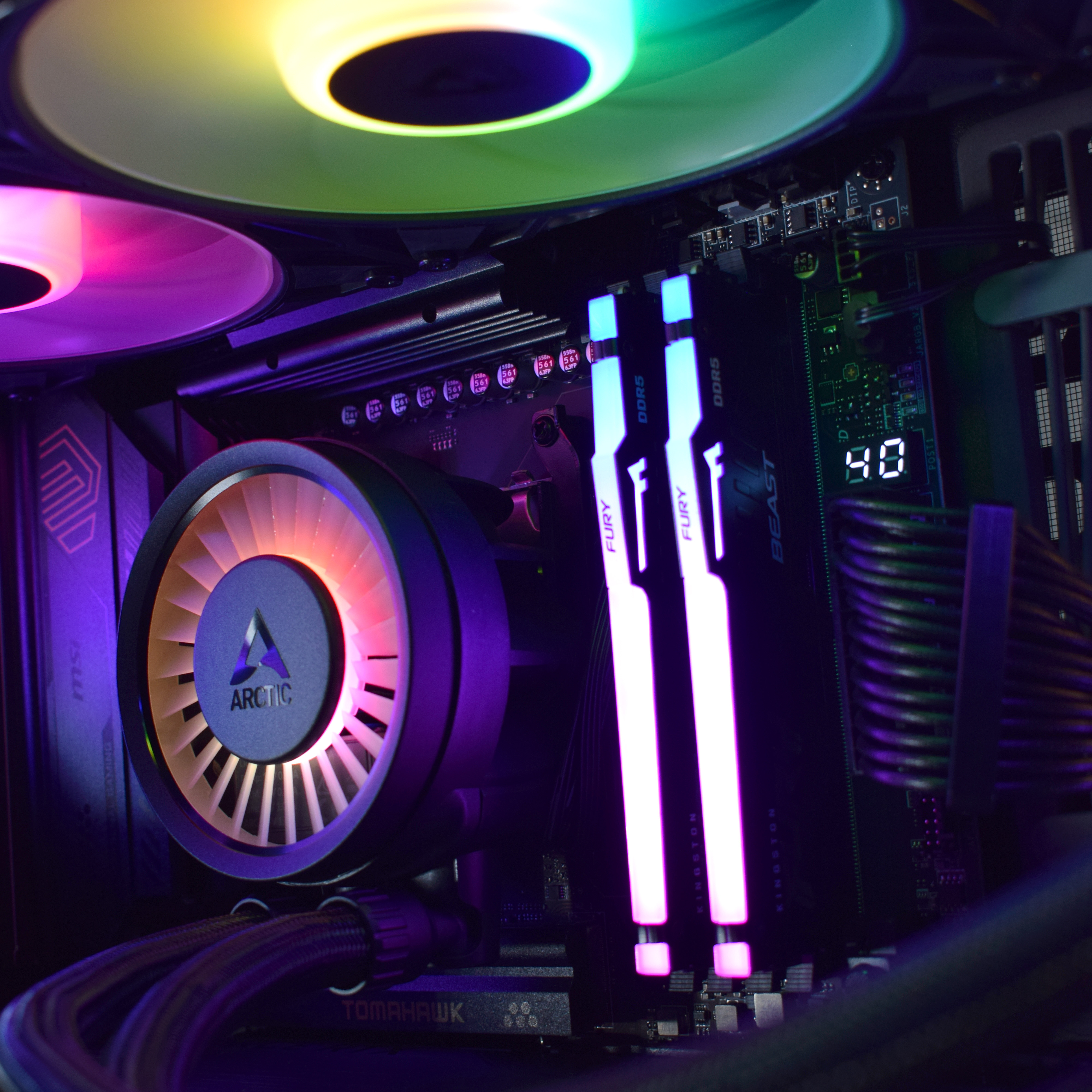 King Mod Systems - Computador King Mod Gamer-PC HAVN Ryzen 7 9850X3D 64GB DDR5 2TB RTX 5090 WiFi W11