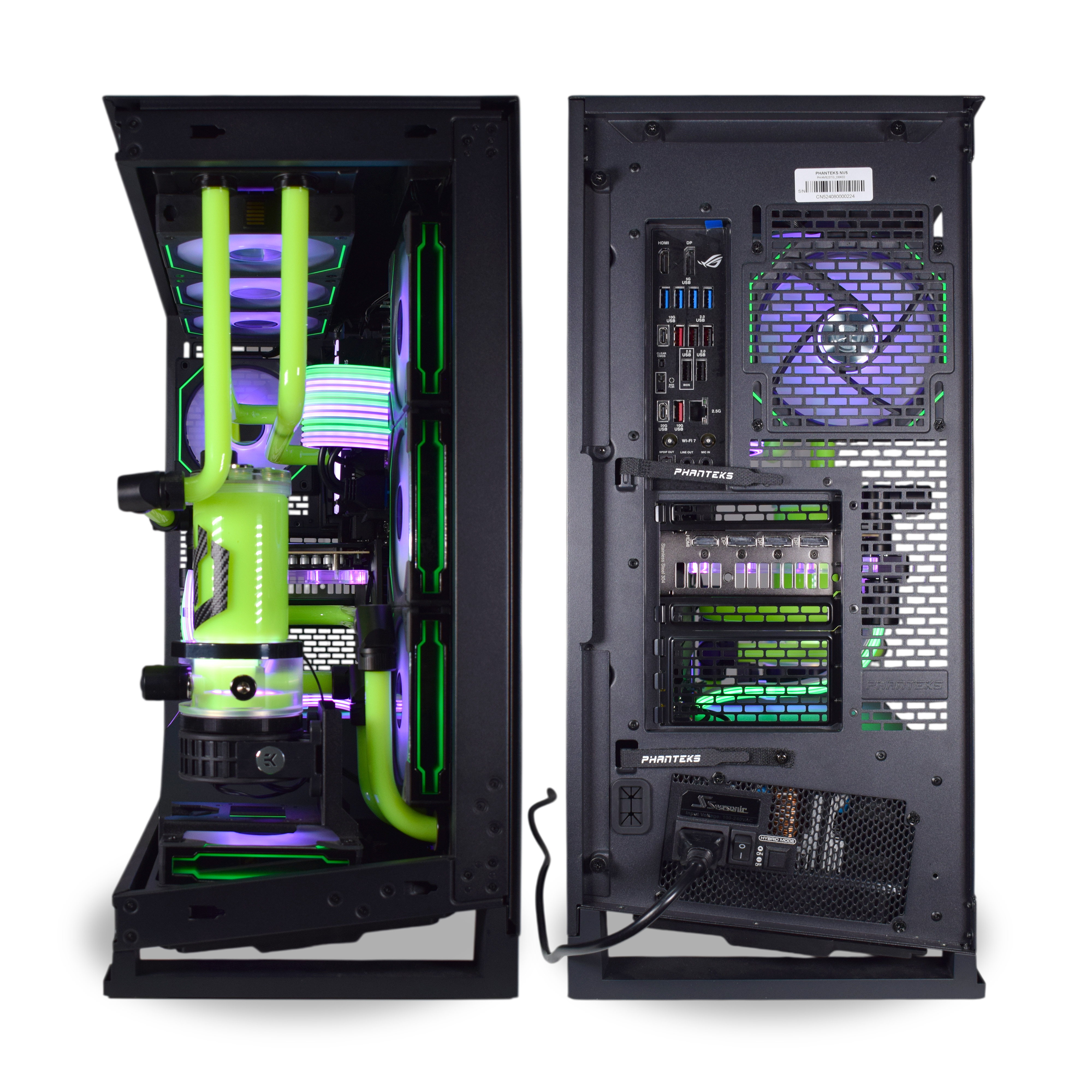 King Mod Systems - Computador King Mod Liquid-PC Ryzen 7 9850X3D 64GB DDR5 2TB RTX 5080 WiFi W11 V3
