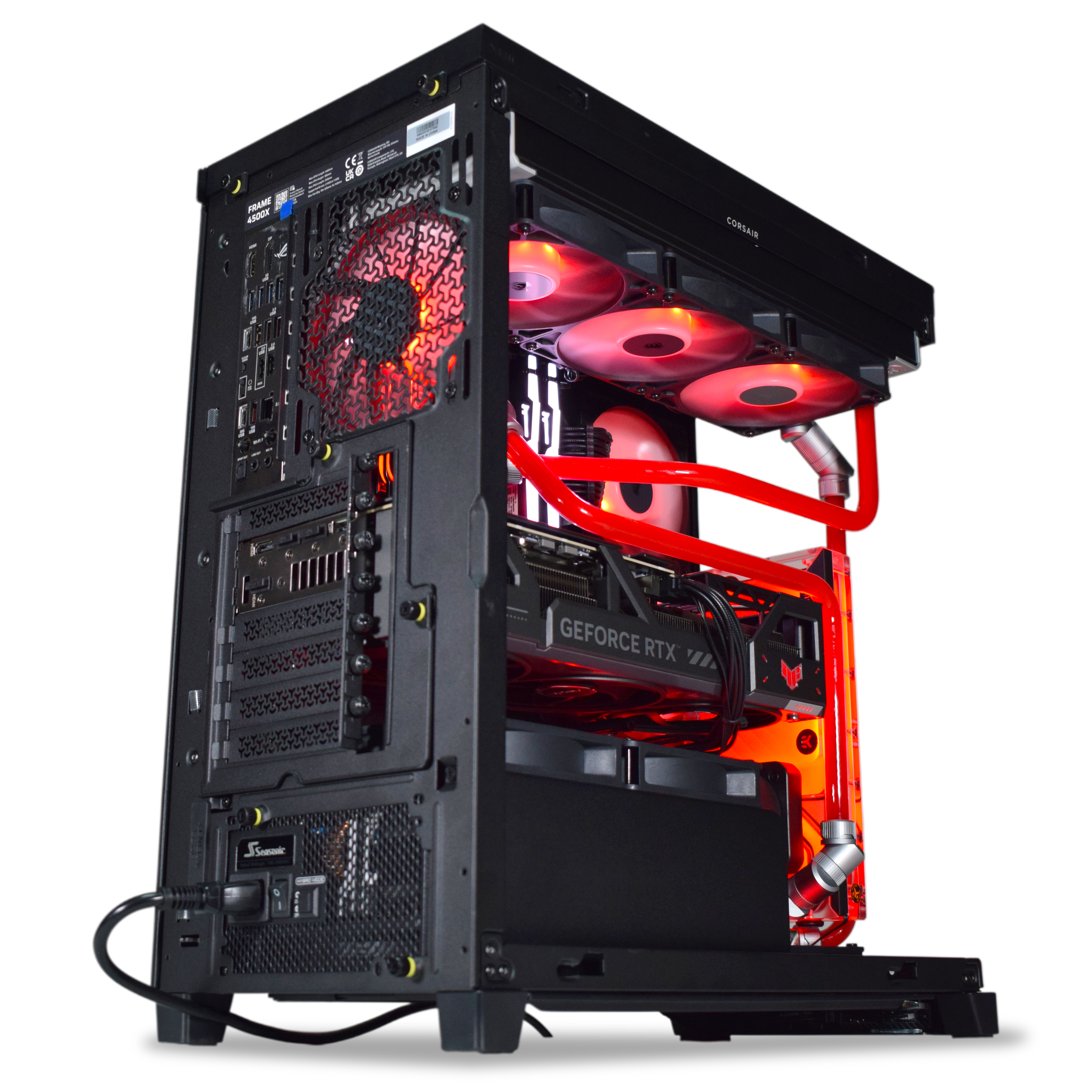 King Mod Systems - Computador King Mod Liquid-PC Ryzen 7 9800X3D 64GB DDR5 2TB RTX 5090 WiFi W11