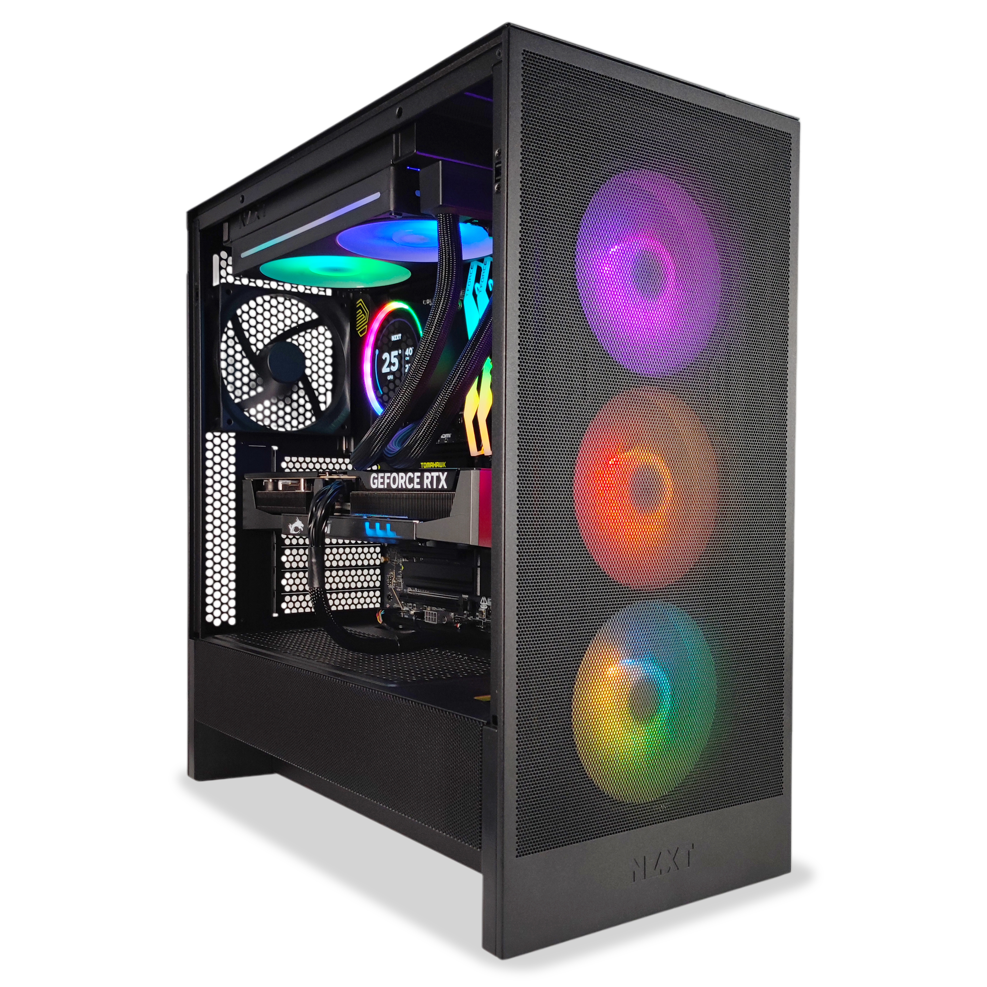 King Mod Systems - Computador King Mod Gamer-PC NZXT Ryzen 7 9800X3D 32GB DDR5 2TB RTX 5080 WiFi W11 V3