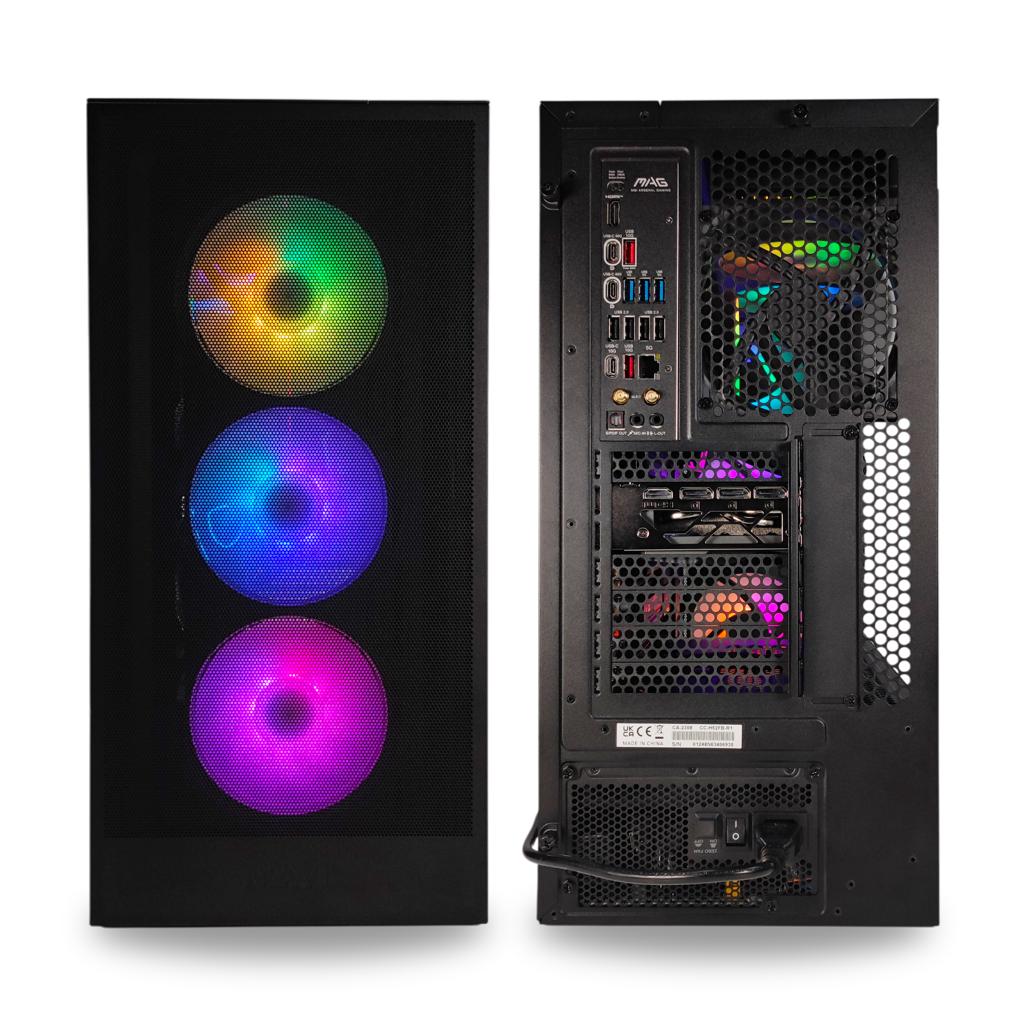 King Mod Systems - Computador King Mod Gamer-PC NZXT Ryzen 7 9800X3D 32GB DDR5 2TB RTX 5080 WiFi W11 V3