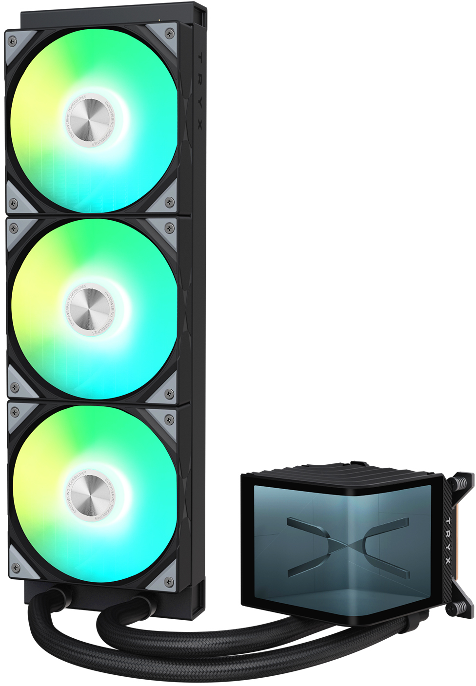 Picture of Picture of Water Cooler CPU TRYX Panorama Upgraded 360 ARGB Preto