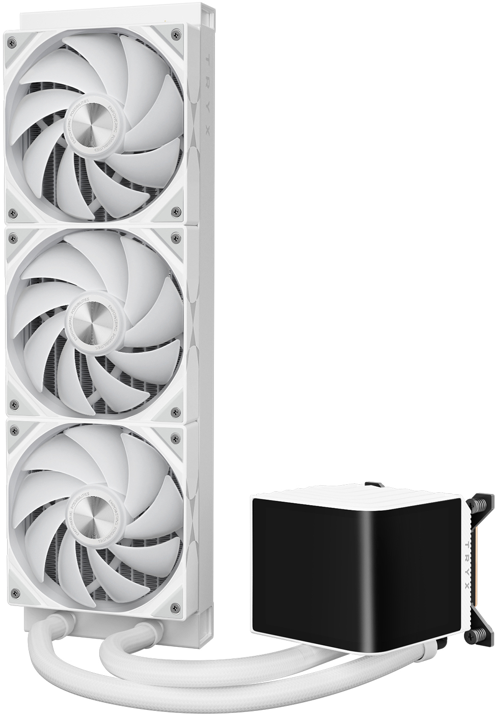 TRYX - Water Cooler CPU TRYX Panorama Upgraded 360 ARGB Branco