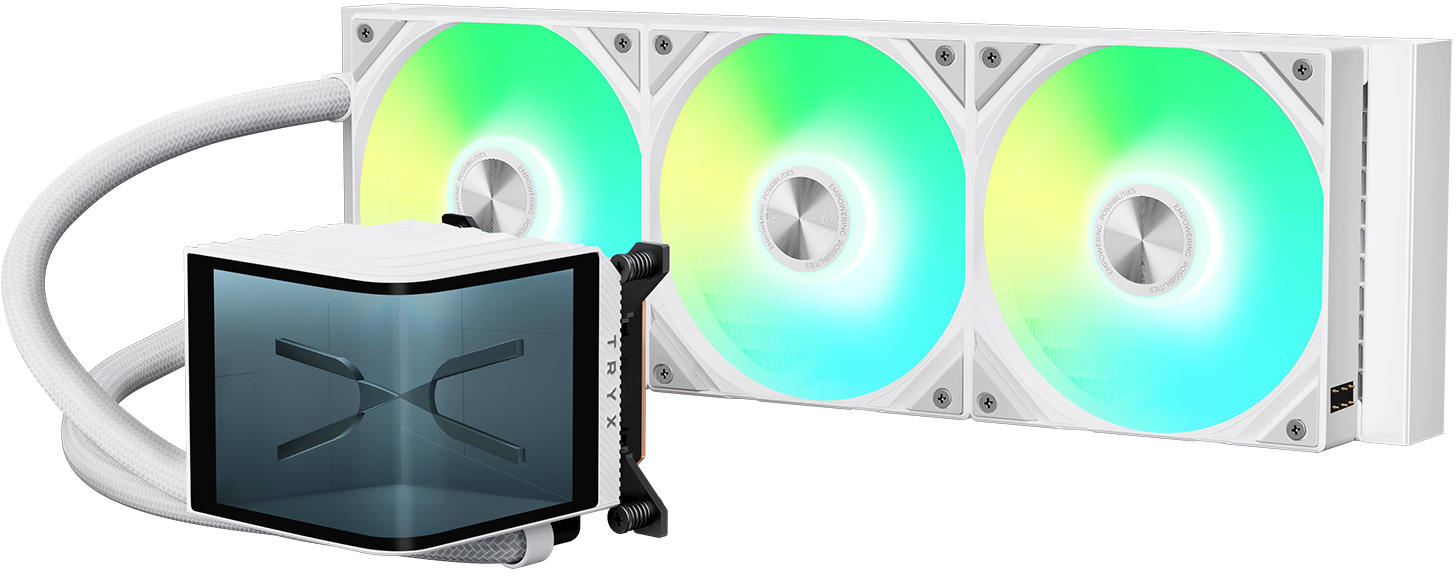 Picture of Picture of Water Cooler CPU TRYX Panorama Upgraded 360 ARGB Branco