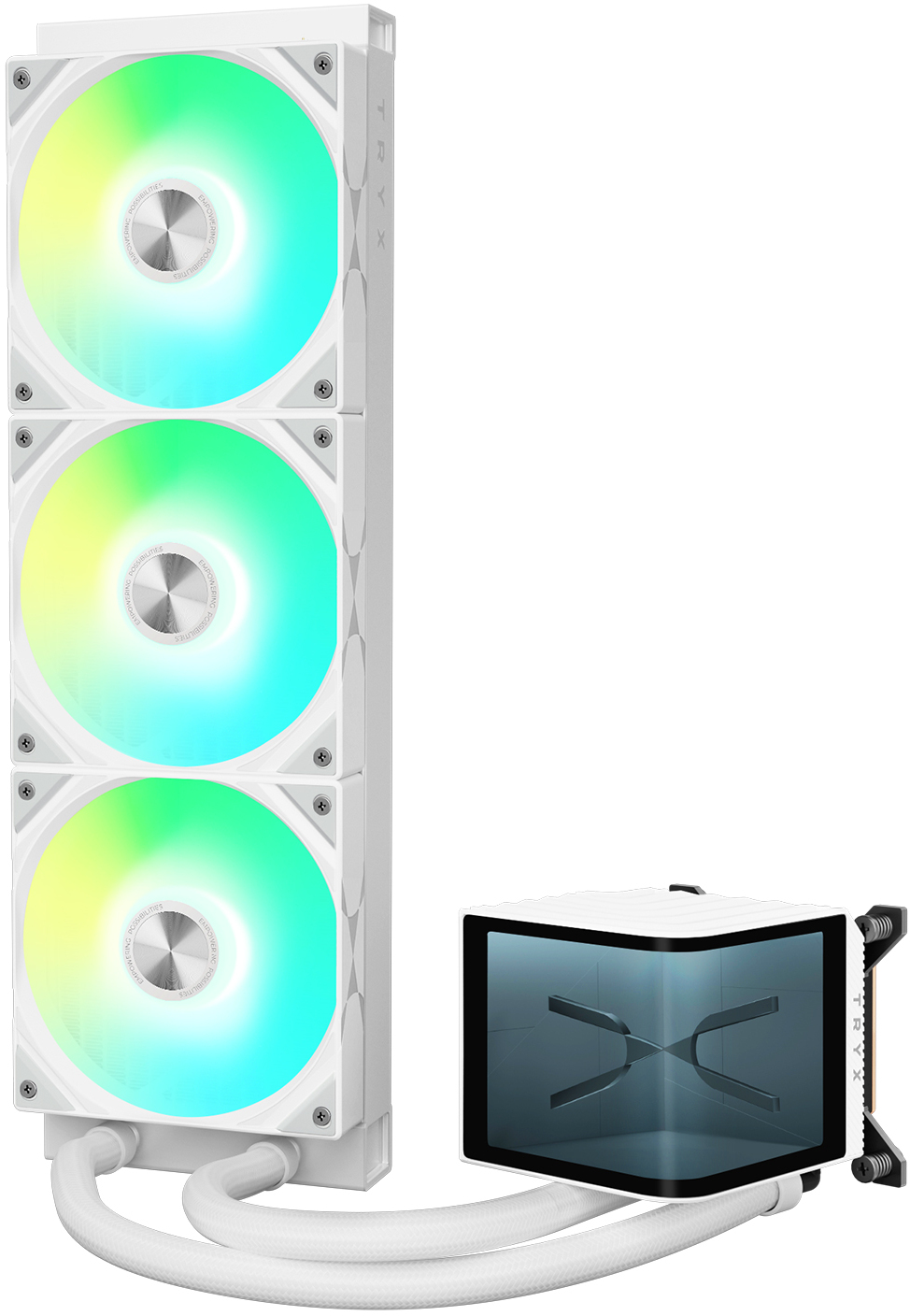 Picture of Picture of Water Cooler CPU TRYX Panorama Upgraded 360 ARGB Branco