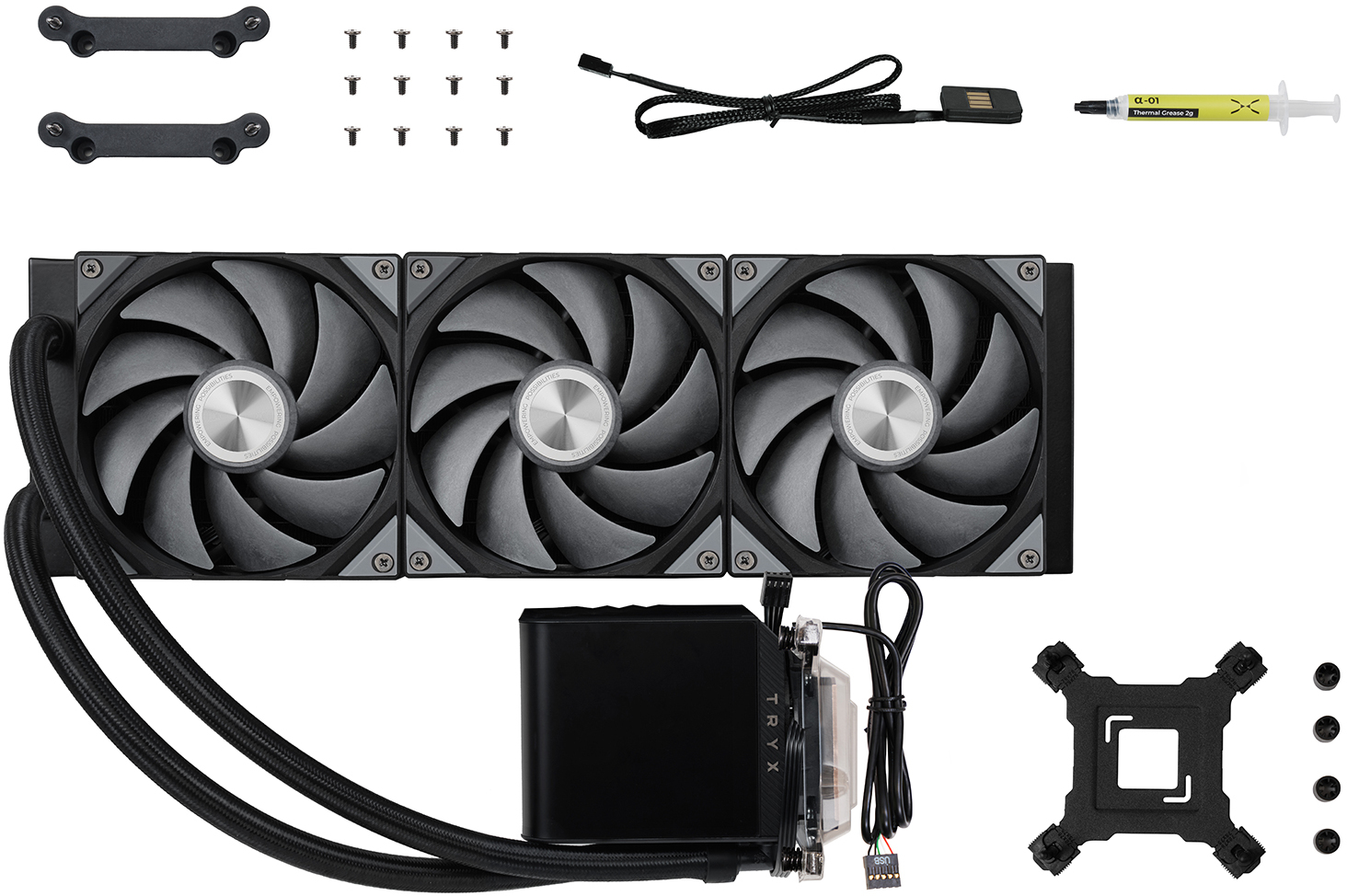 TRYX - Water Cooler CPU TRYX Panorama Upgraded 360 Preto