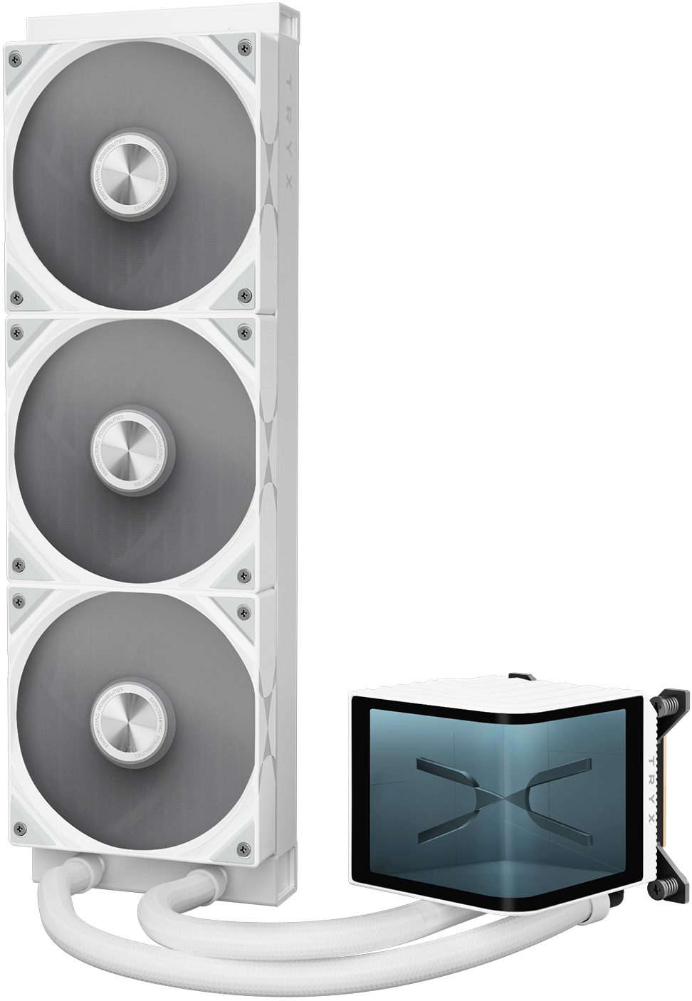 Water Cooler CPU TRYX Panorama Upgraded 360 Branco Picture of Picture of Water Cooler CPU TRYX Panorama Upgraded 360 Branco