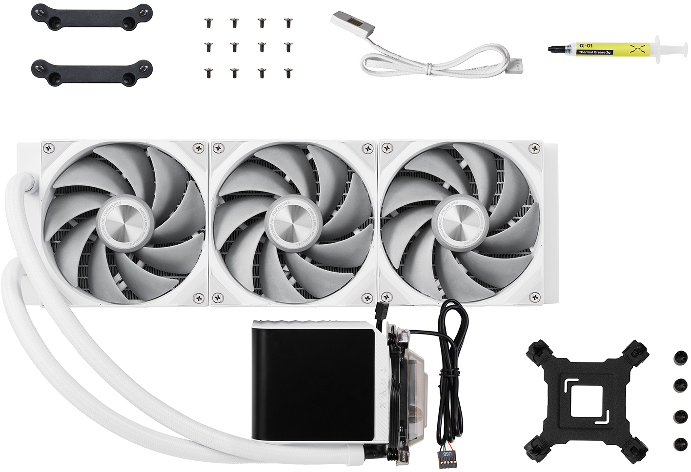 TRYX - Water Cooler CPU TRYX Panorama Upgraded 360 Branco