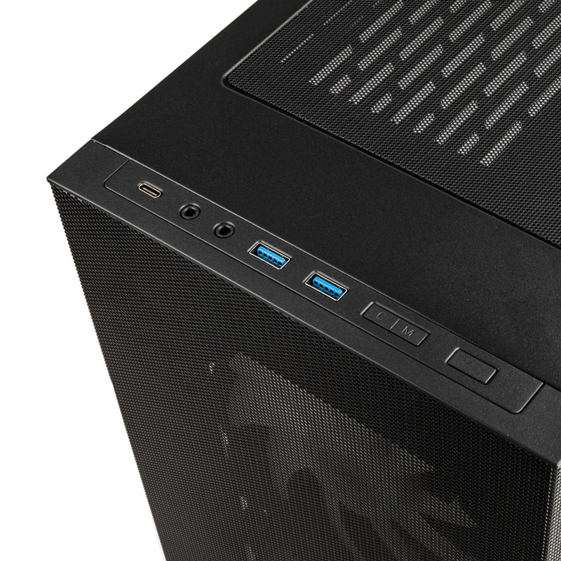 Lian Li - Caixa ATX Lian Li Lancool 205 Mesh-C Preta Vidro Temperado