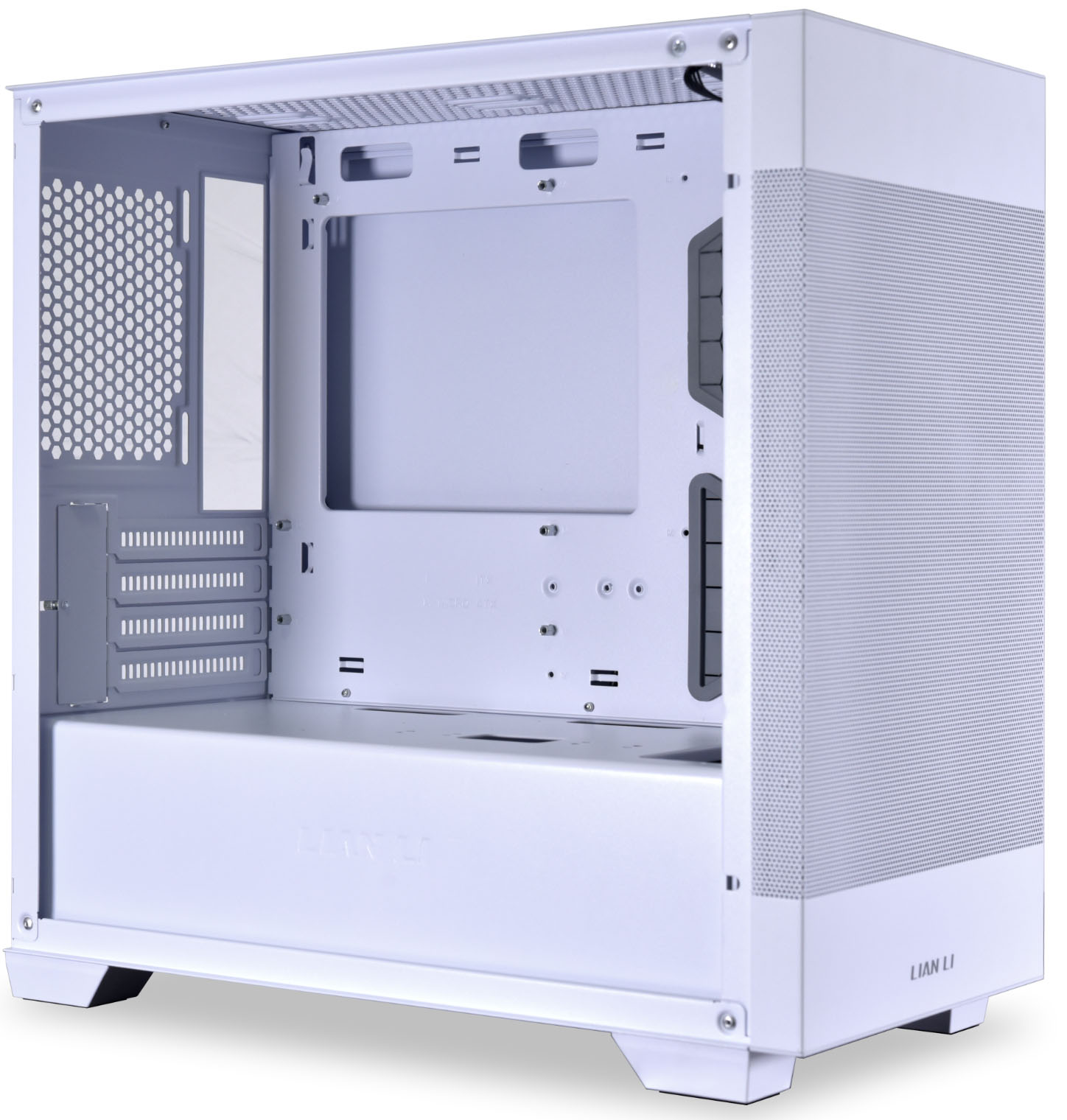 Lian Li - Caixa Micro-ATX Lian Li Lancool 205M Mesh Snow Vidro Temperado