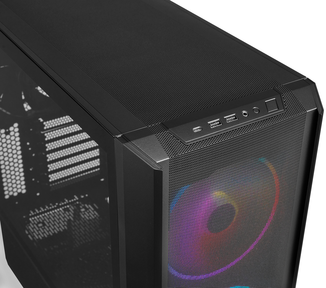 Lian Li - Caixa E-ATX Lian Li Lancool 216 ARGB Preto Vidro Temperado