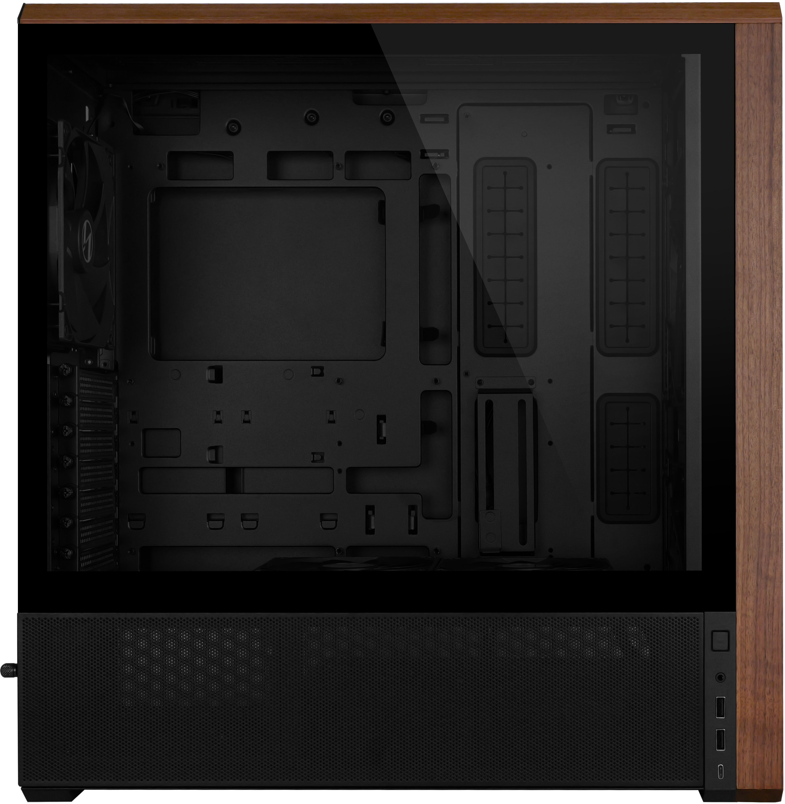 Lian Li - Caixa ATX Lian Li Lancool 217 Preta Vidro Temperado