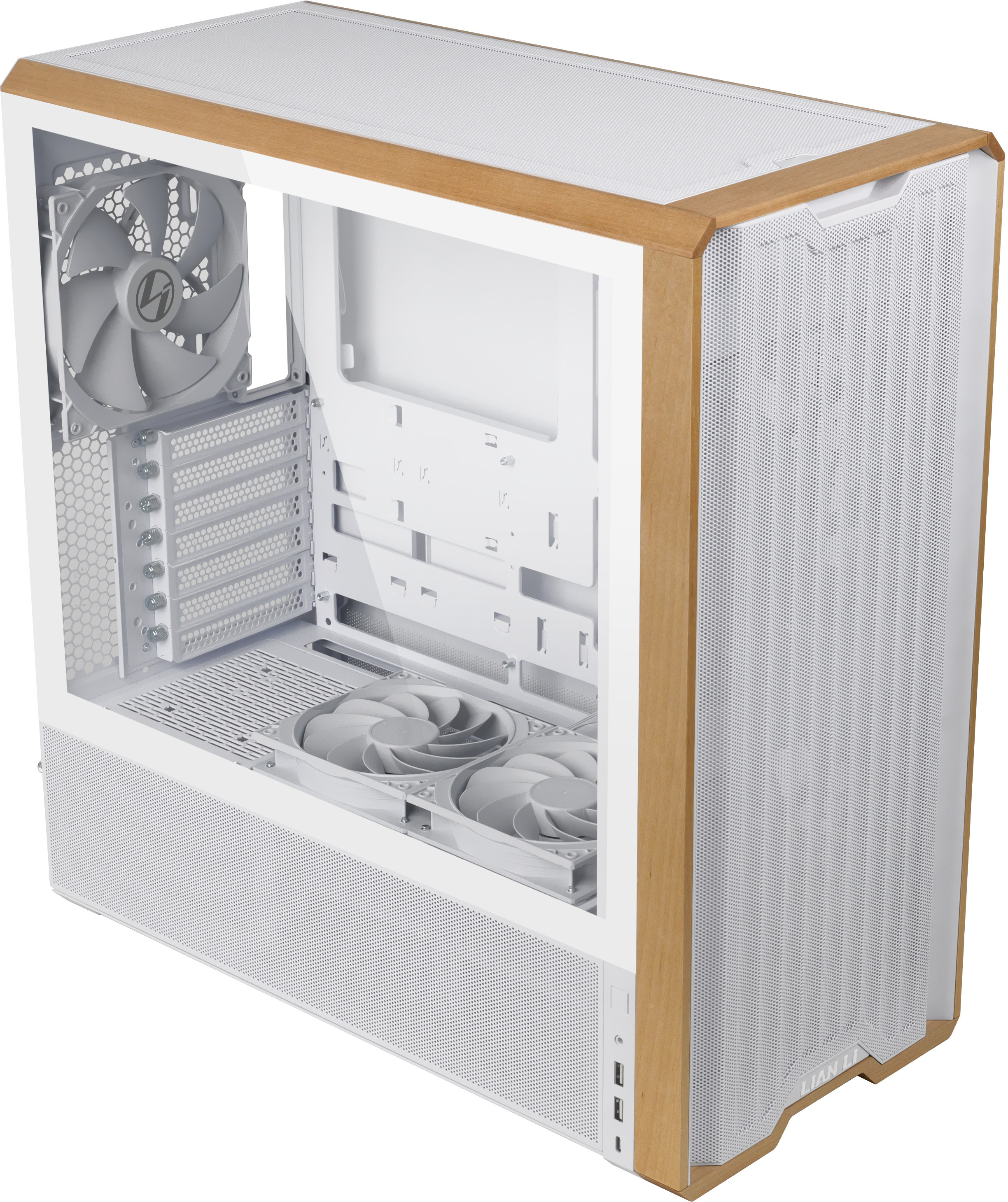 Picture of Picture of Caixa ATX Lian Li Lancool 217 Branca Vidro Temperado