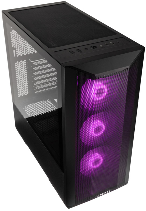 Lian Li - Caixa ATX Lian Li Lancool II Mesh C RGB Preta Vidro Temperado