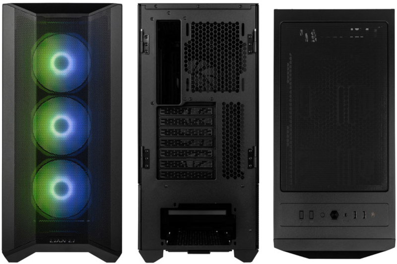 Lian Li - Caixa ATX Lian Li Lancool II Mesh C RGB Preta Vidro Temperado