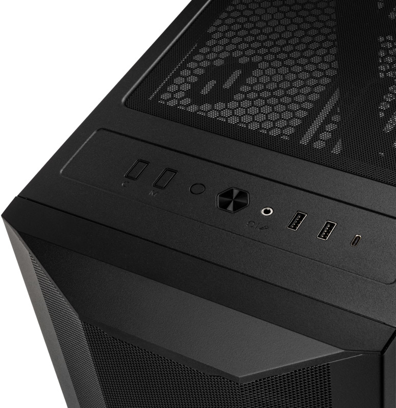 Lian Li - Caixa ATX Lian Li Lancool II Mesh C RGB Preta Vidro Temperado