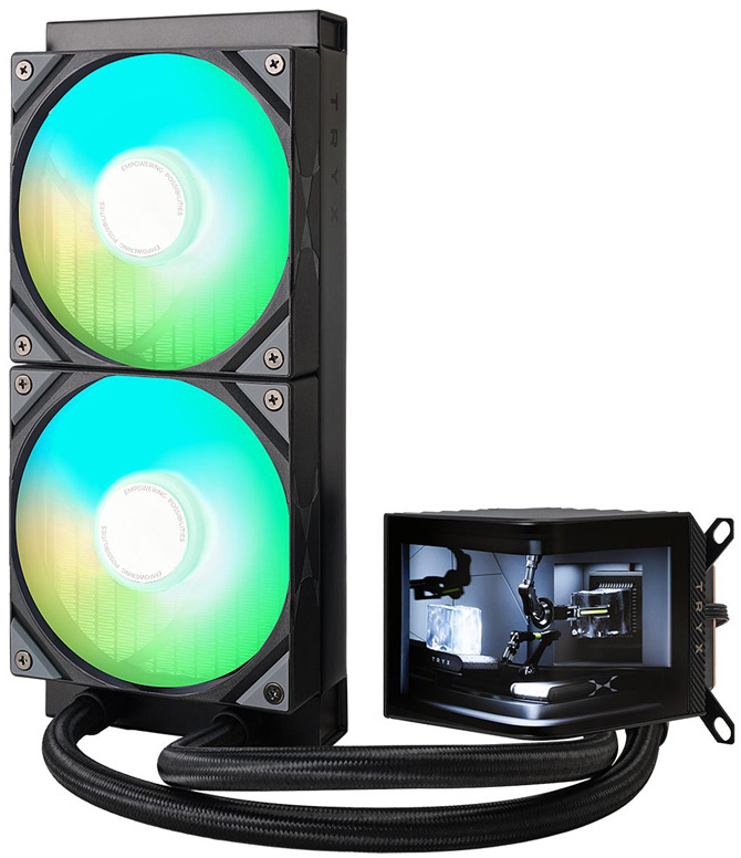 Picture of Picture of Water Cooler CPU TRYX Panorama 240 ARGB Preto