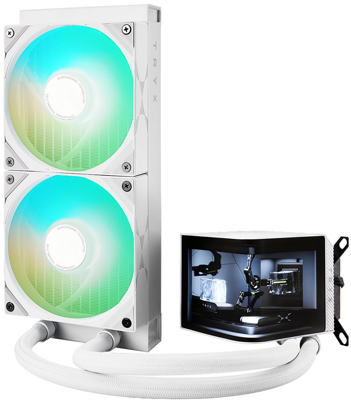 Picture of Picture of Water Cooler CPU TRYX Panorama 240 ARGB Branco
