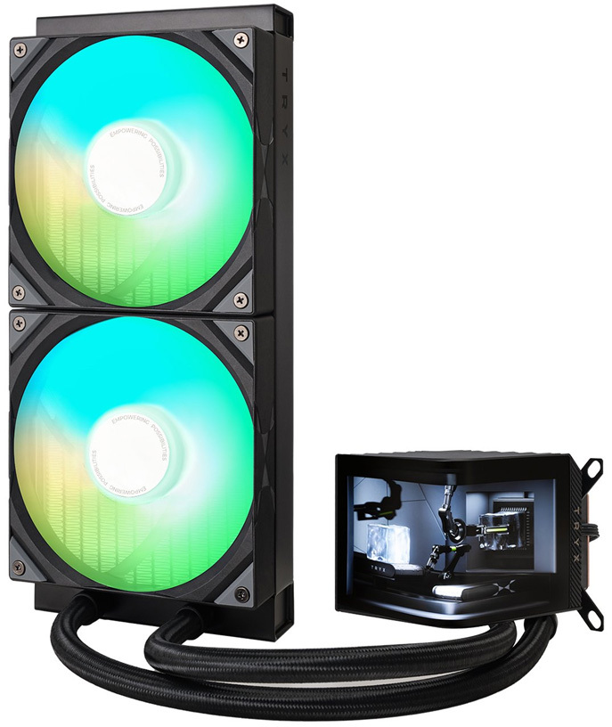 Picture of Picture of Water Cooler CPU TRYX Panorama 280 ARGB Preto