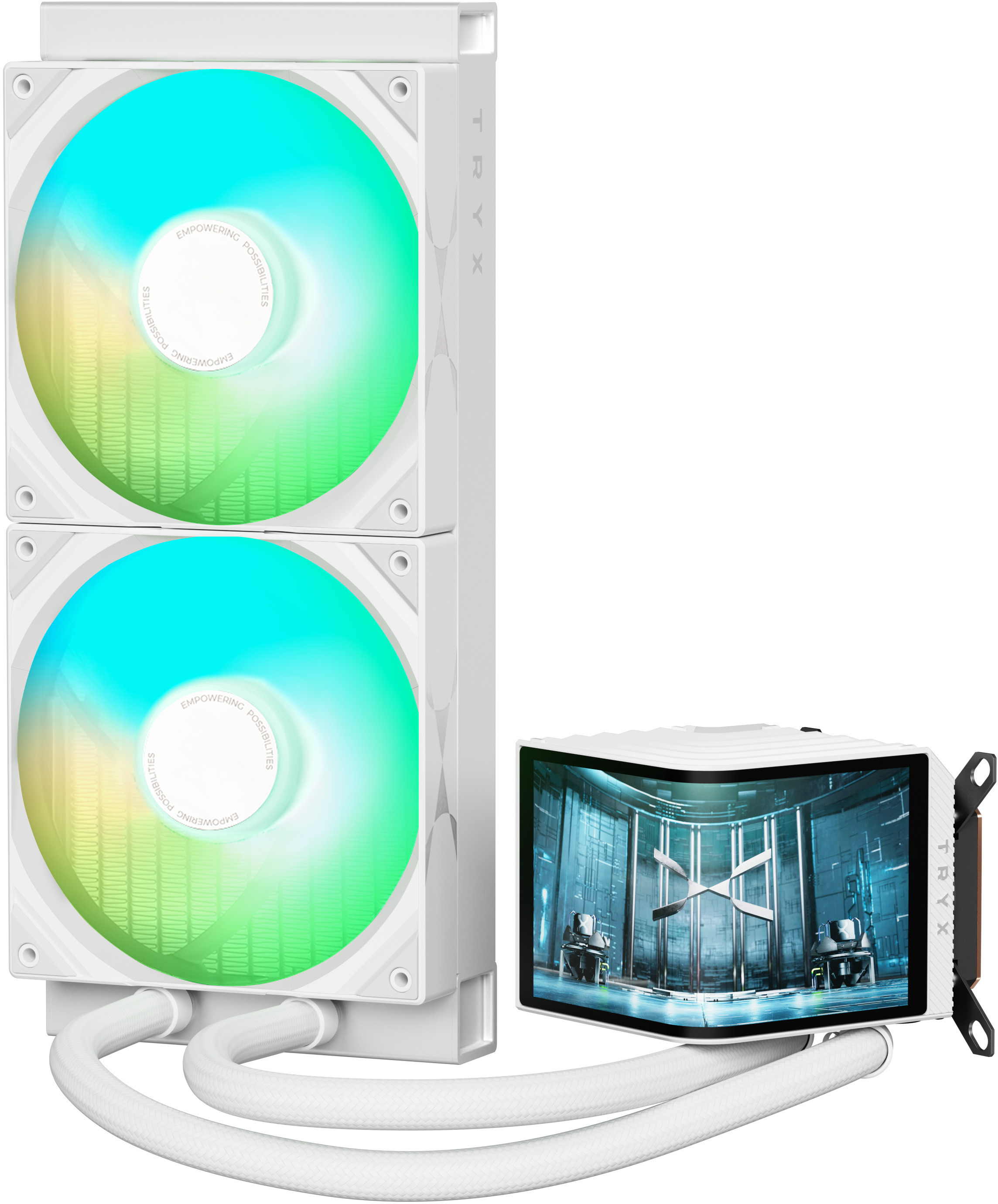 Picture of Picture of Water Cooler CPU TRYX Panorama 280 ARGB Branco