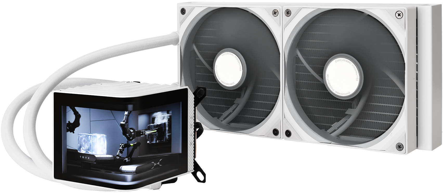 Picture of Picture of Water Cooler CPU TRYX Panorama 280 Branco