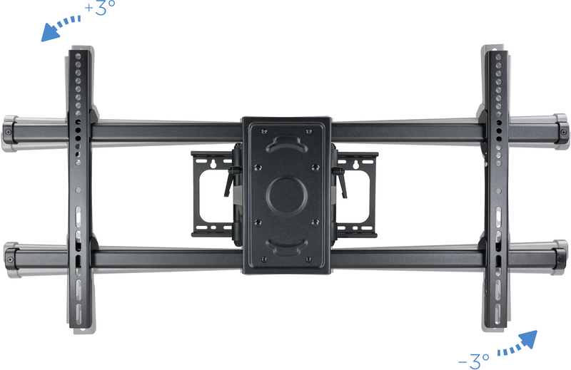 Tooq - Suporte de Parede Tooq Tilt e Giratório 3 Pivots 43" a 90" Max. 75Kg