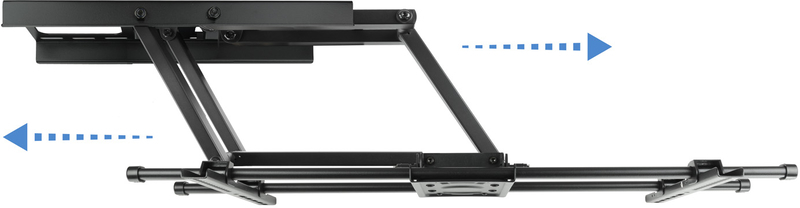 Tooq - Suporte de Parede Tooq Tilt e Giratório 3 Pivots 43" a 90" Max. 75Kg