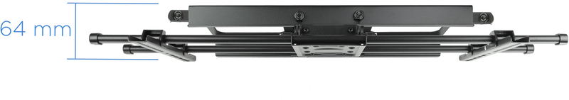 Tooq - Suporte de Parede Tooq Tilt e Giratório 3 Pivots 43" a 90" Max. 75Kg