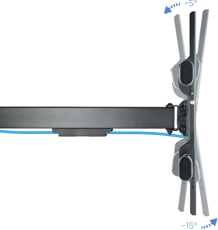 Tooq - Suporte de Parede Tooq Tilt 43" a 80" Max. 50kg Preto