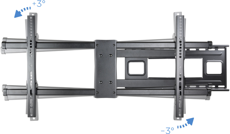 Tooq - Suporte de Parede Tooq Tilt 43" a 80" Max. 50kg Preto