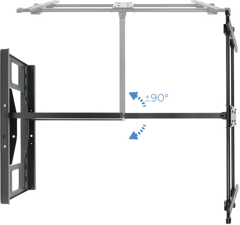 Tooq - Suporte de Parede Tooq Tilt 43" a 80" Max. 50kg Preto