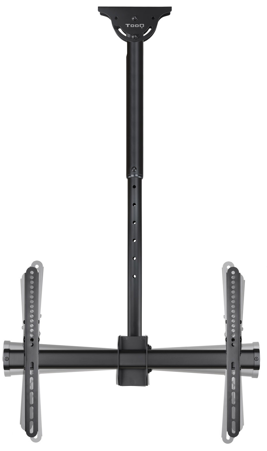 Tooq - Suporte de Tecto Tooq Tilt Giratório e Extensível 37" a 70" Max. 50kg Preto