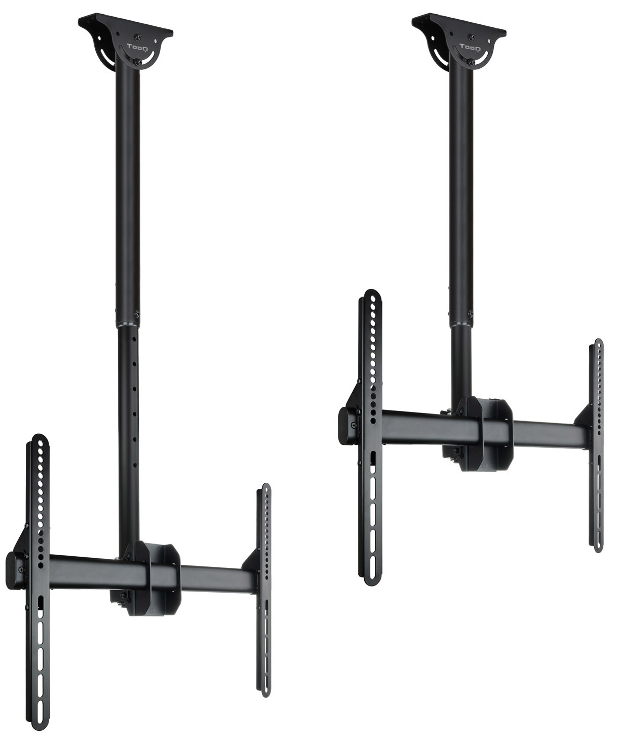 Tooq - Suporte de Tecto Tooq Tilt Giratório e Extensível 37" a 70" Max. 50kg Preto