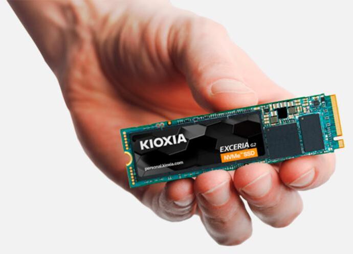 Kioxia - SSD Kioxia Exceria G2 500GB M.2 NVMe (2100/1700MB/s)