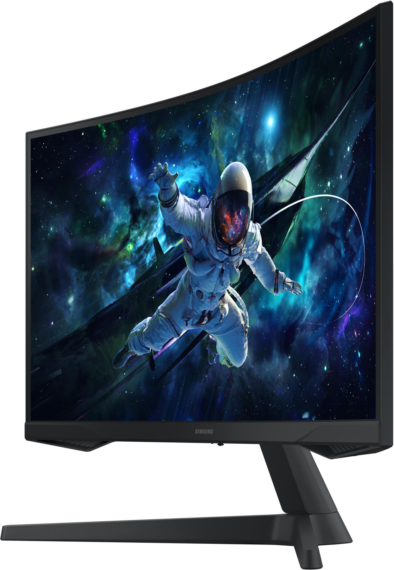 Samsung - Monitor Samsung Odyssey G5 27" G55C VA WQHD 165Hz 1ms FreeSync Premium