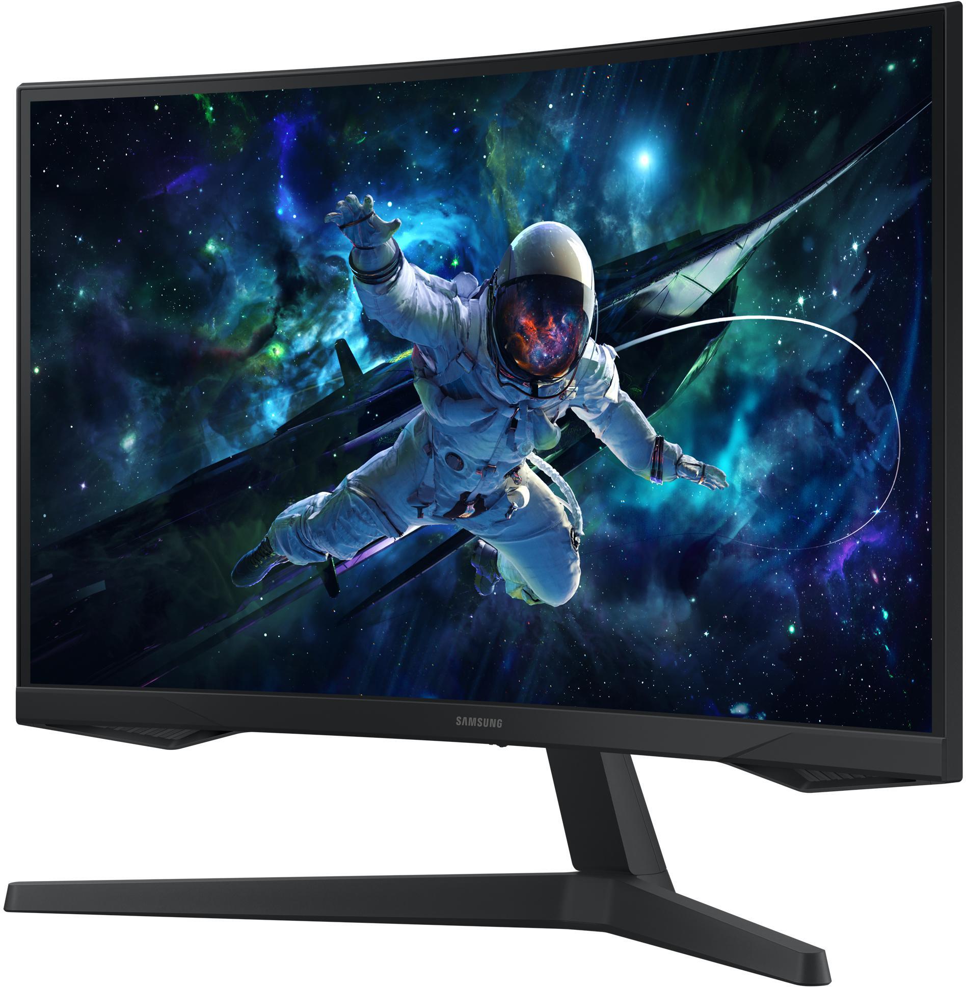 Samsung - Monitor Samsung Odyssey G5 27" G55C VA WQHD 165Hz 1ms FreeSync Premium