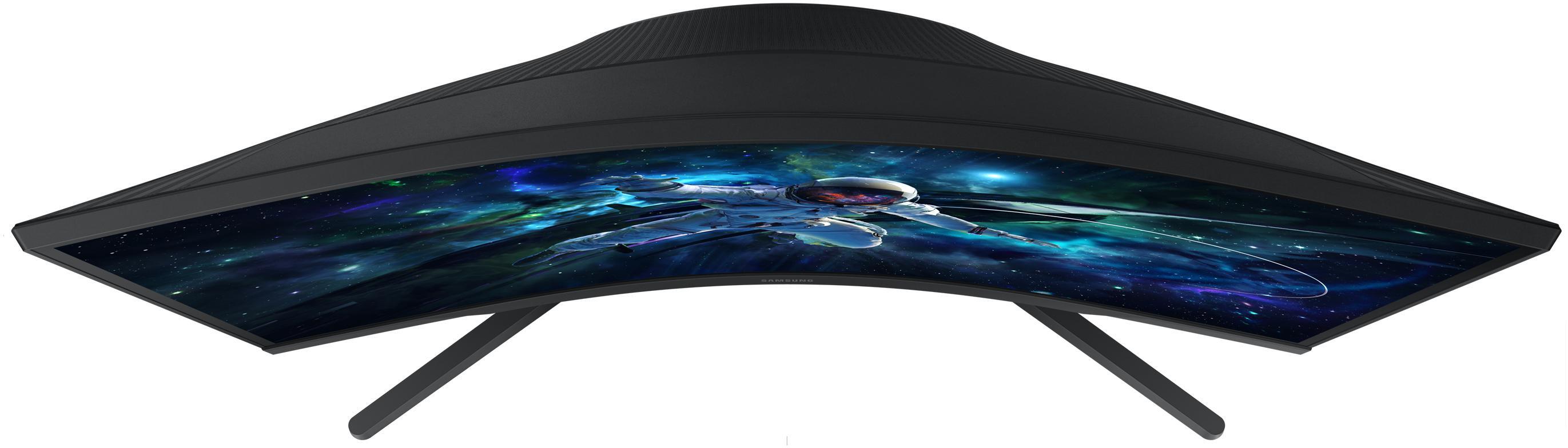 Samsung - Monitor Samsung Odyssey G5 27" G55C VA WQHD 165Hz 1ms FreeSync Premium