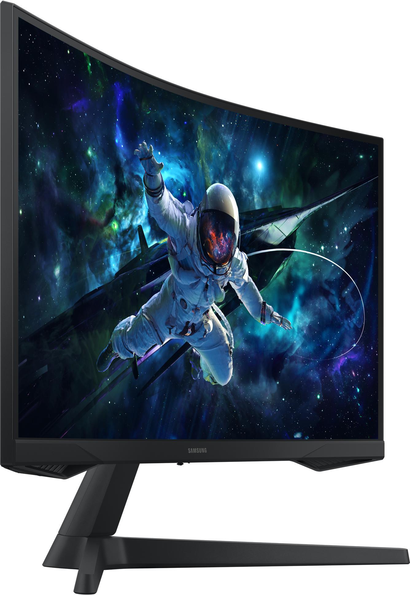 Samsung - Monitor Samsung Odyssey G5 27" G55C VA WQHD 165Hz 1ms FreeSync Premium