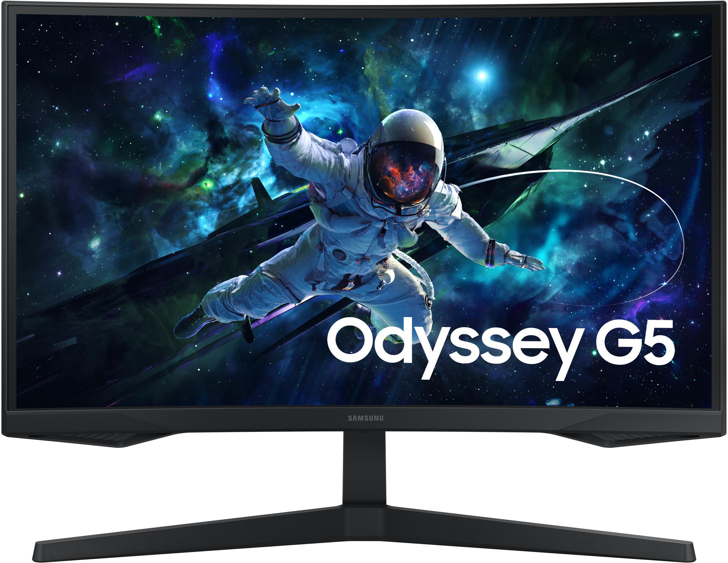 Samsung - Monitor Samsung Odyssey G5 27" G55 VA WQHD 165Hz 1ms FreeSync Premium