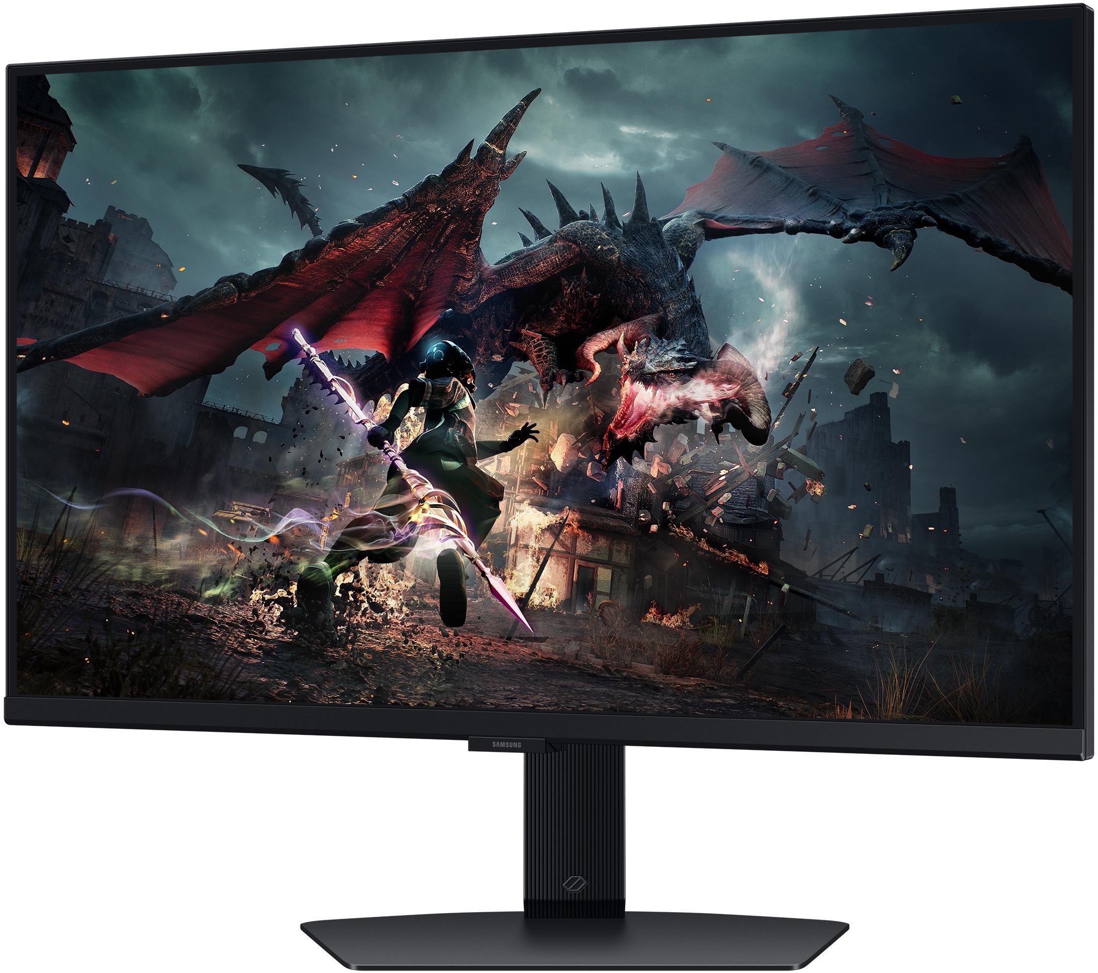 Samsung - Monitor Samsung Odyssey G5 27" G50D Fast IPS QHD 180Hz 1ms FreeSync G-Sync Compatible