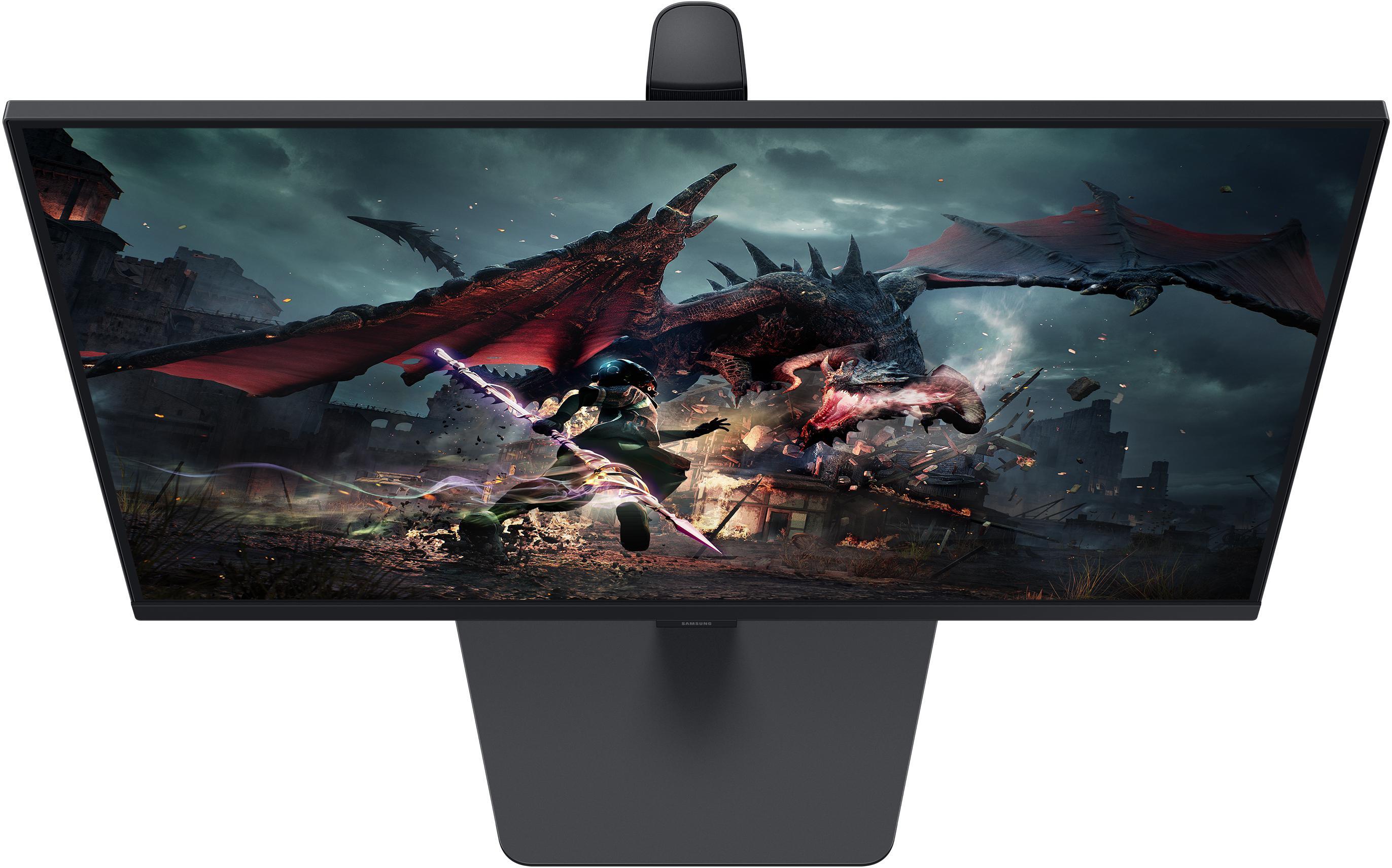 Samsung - Monitor Samsung Odyssey G5 27" G50D Fast IPS QHD 180Hz 1ms FreeSync G-Sync Compatible