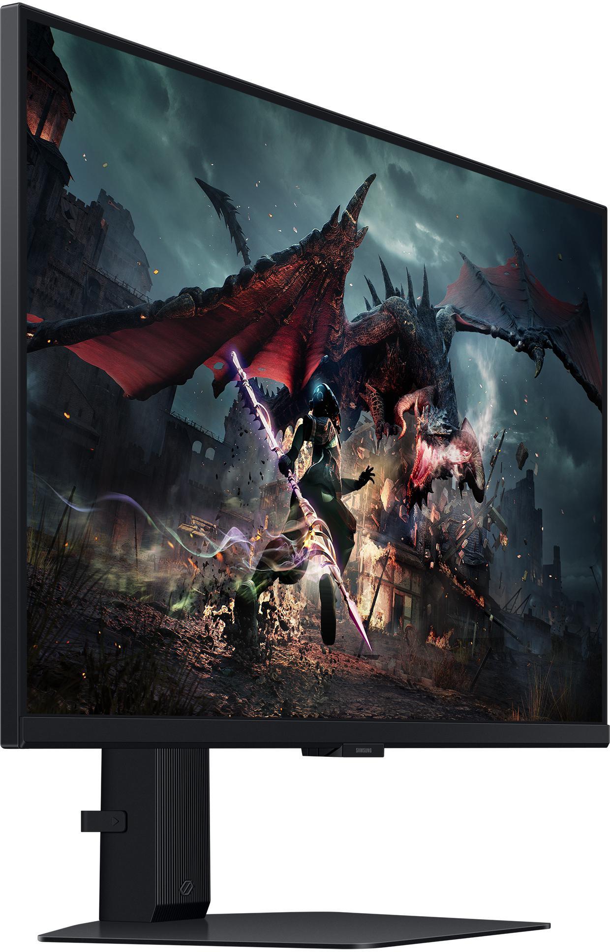Samsung - Monitor Samsung Odyssey G5 27" G50D Fast IPS QHD 180Hz 1ms FreeSync G-Sync Compatible