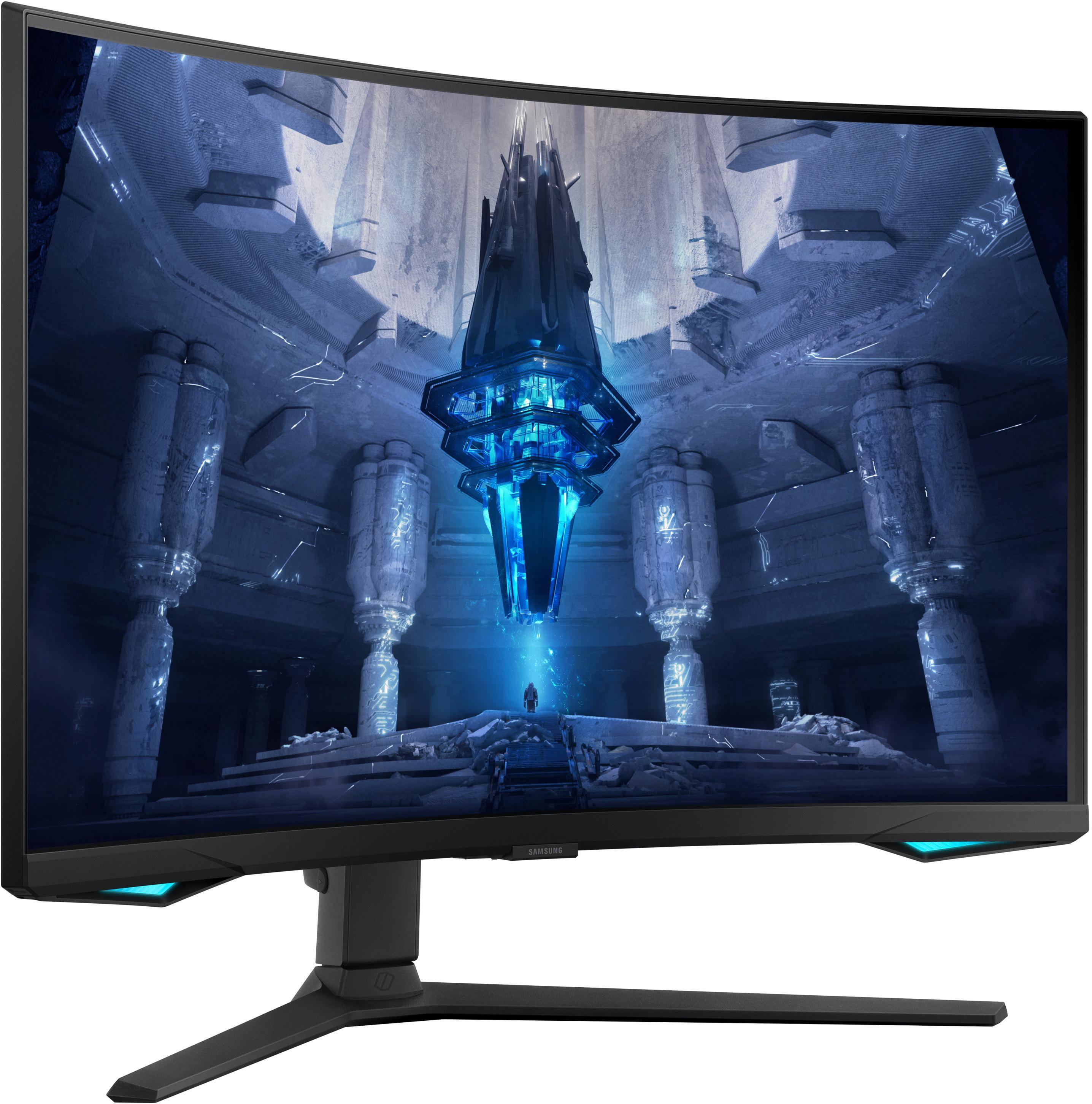 Samsung - Monitor Curvo Samsung Odyssey NEO G7 32" G75NB Mini LED 4K 165Hz 1ms FreeSync Premium Pro