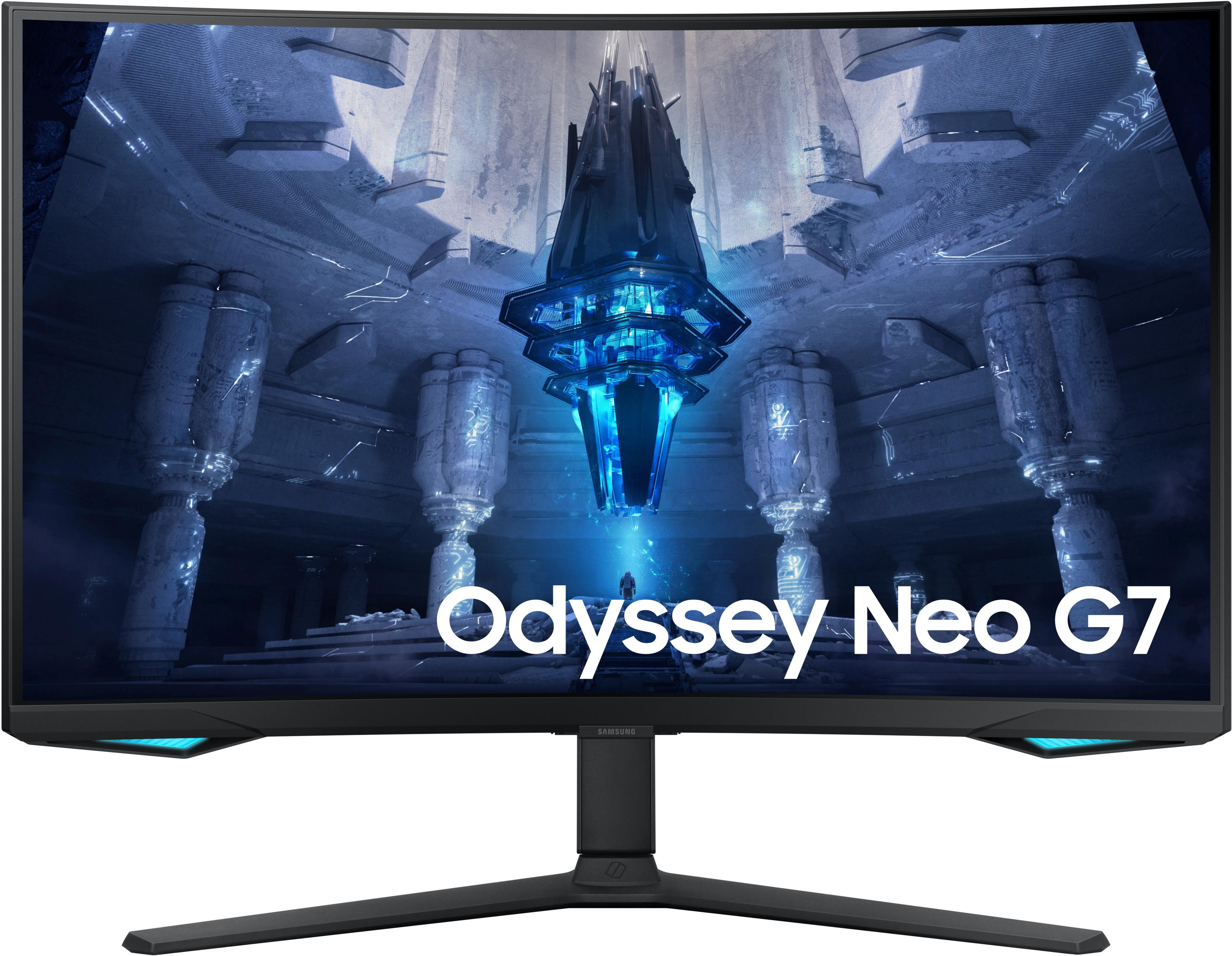 Samsung - Monitor Curvo Samsung Odyssey NEO G7 32" G75NB Mini LED 4K 165Hz 1ms FreeSync Premium Pro